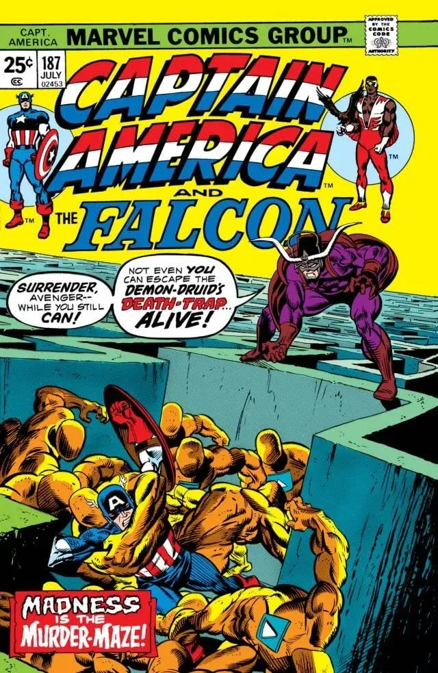 Cover of Captain America #187