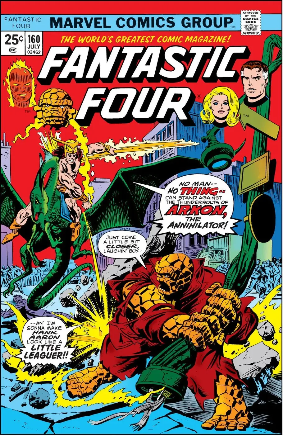 Cover of Fantastic Four #160