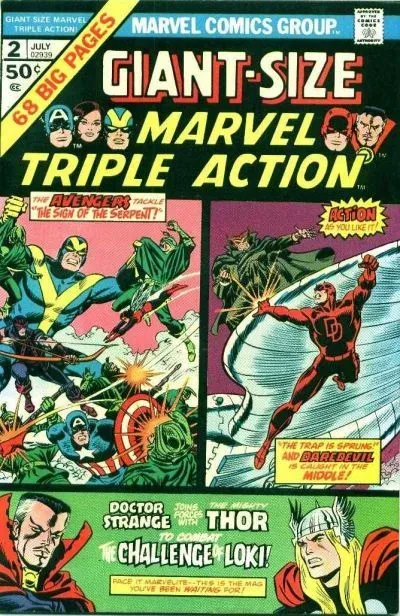 Cover of Giant-Size Marvel Triple Action #2