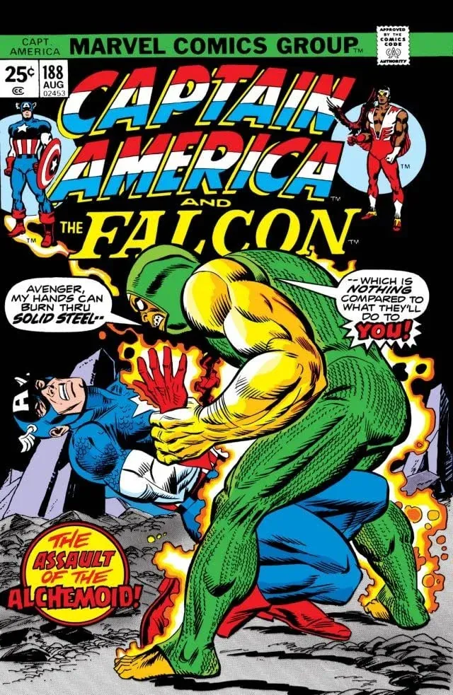 Cover of Captain America #188