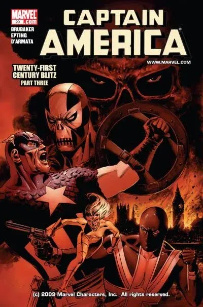 Cover of Captain America #20
