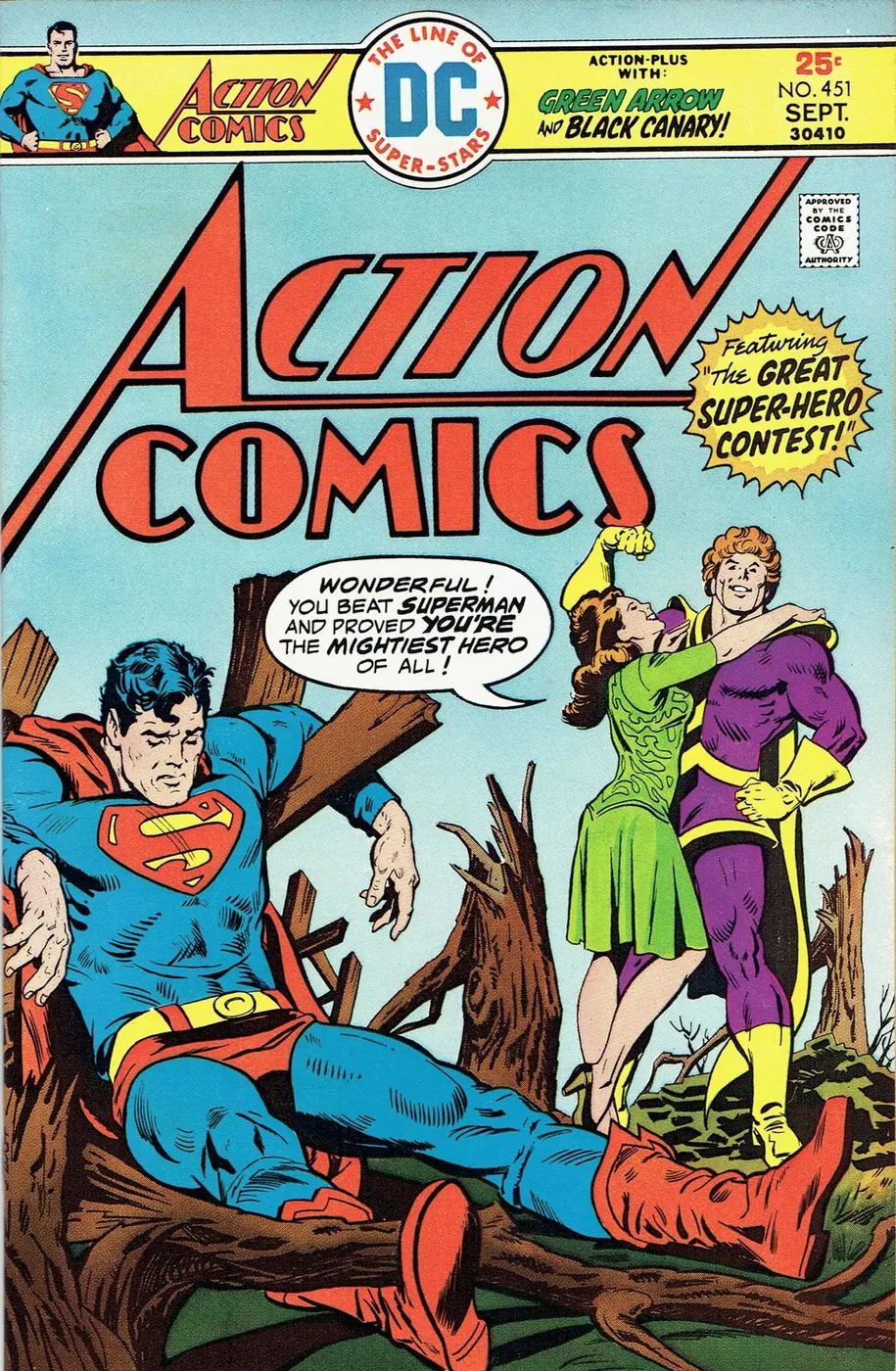 Cover of Action Comics #451
