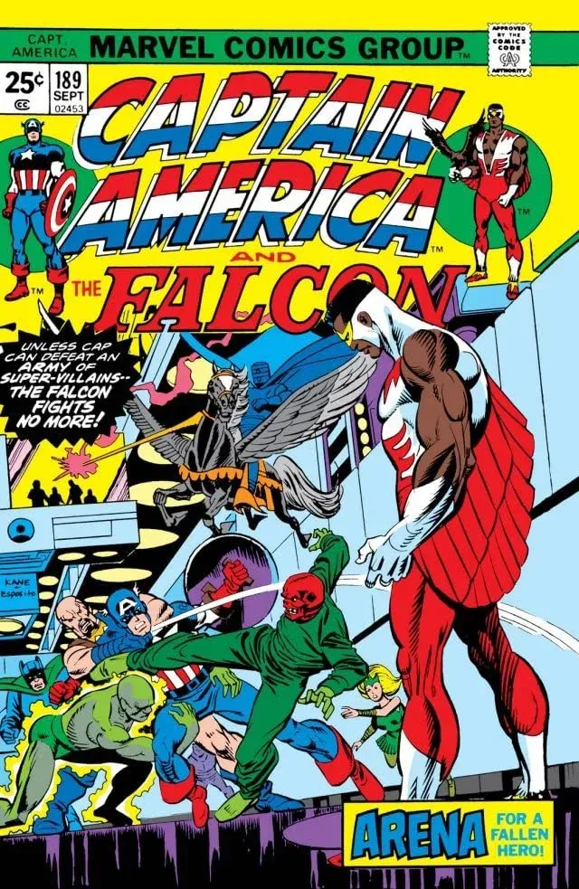 Cover of Captain America #189