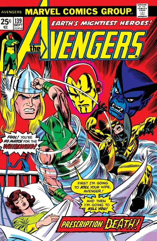 Cover of The Avengers #139