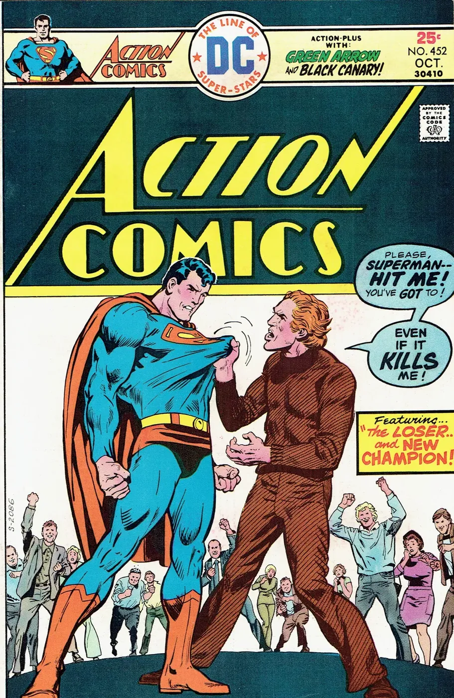 Cover of Action Comics #452
