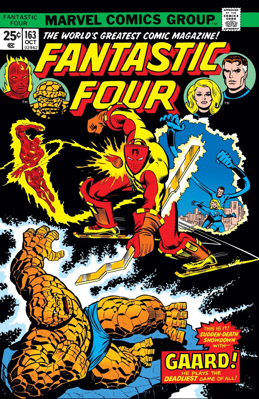 Cover of Fantastic Four #163