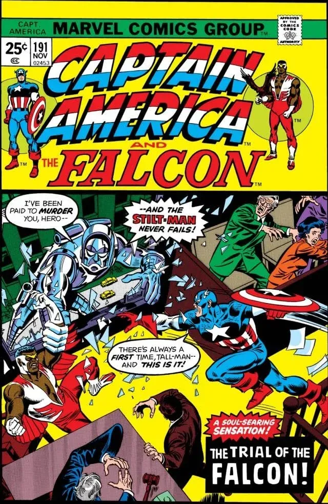 Cover of Captain America #191