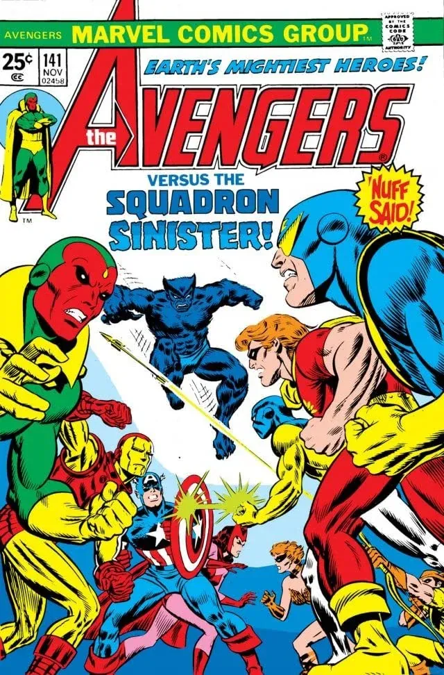 Cover of The Avengers #141