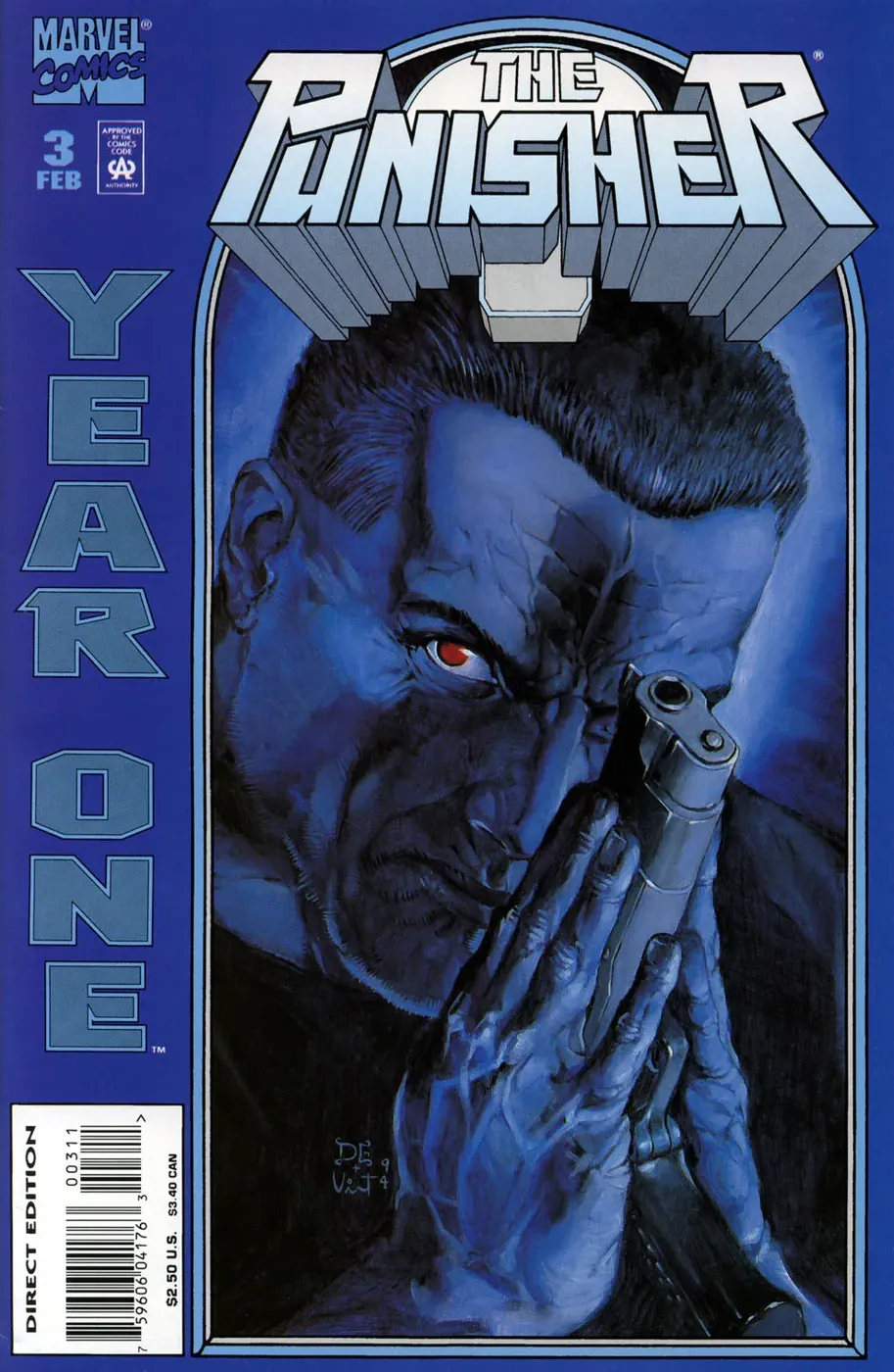 Cover of The Punisher: Year One #3
