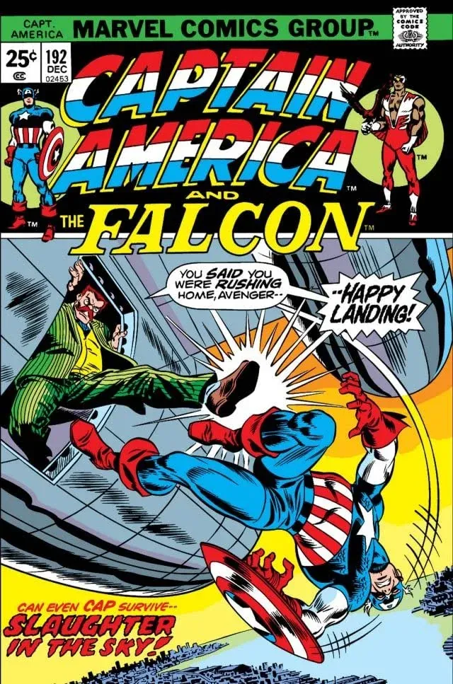 Cover of Captain America #192