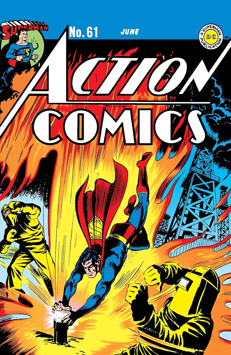 Cover of Action Comics #61