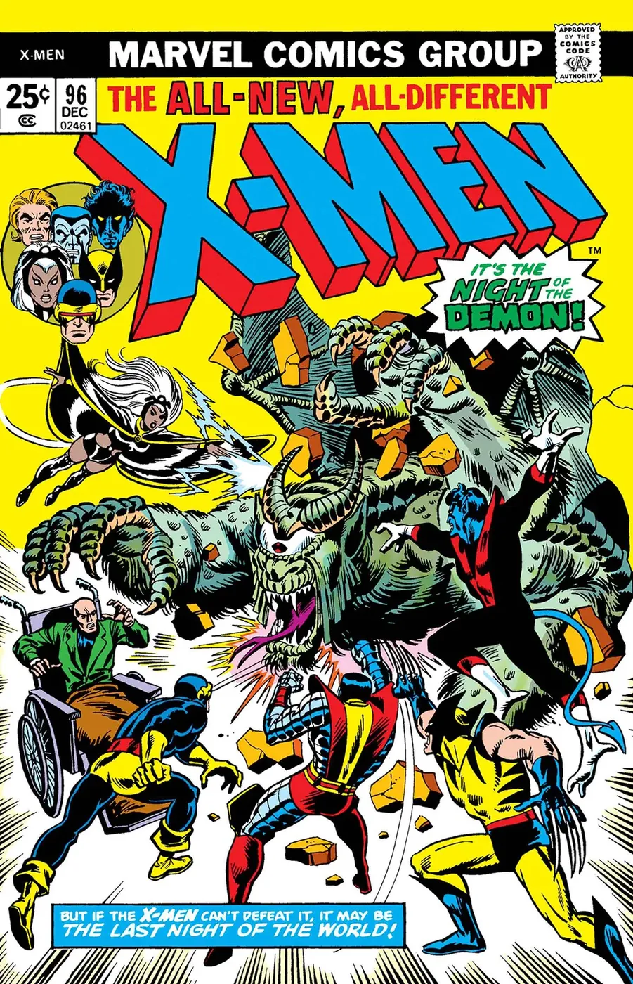 Cover of The X-Men #96