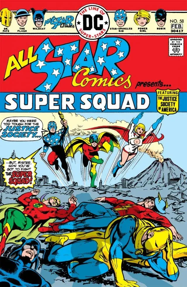 Cover of All-Star Comics #58
