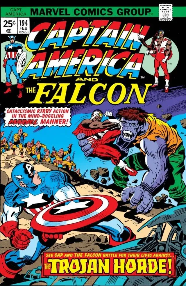 Cover of Captain America #194