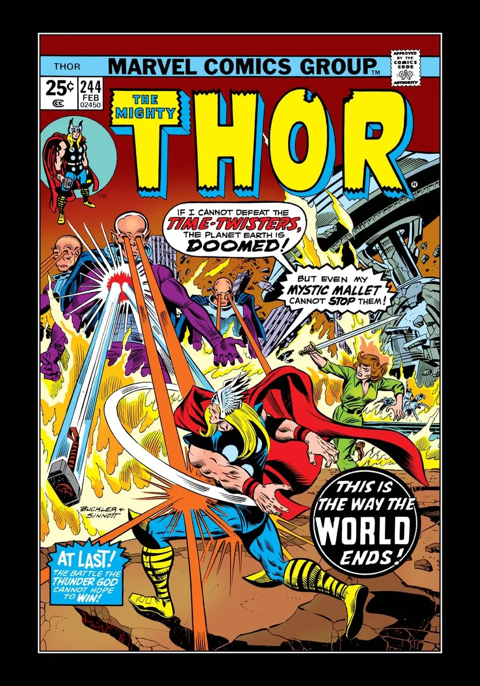 Cover of Thor #244
