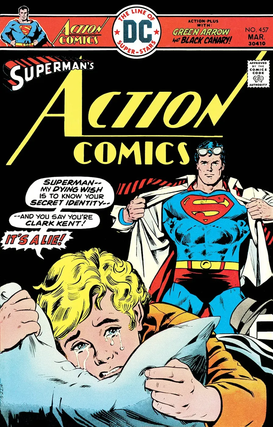 Cover of Action Comics #457