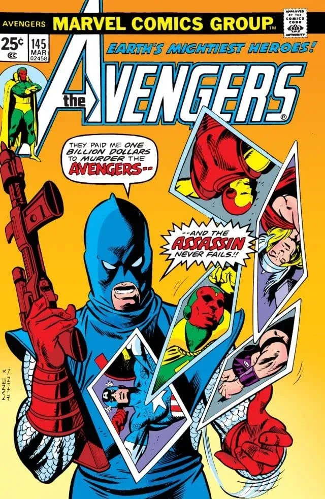 Cover of The Avengers #145