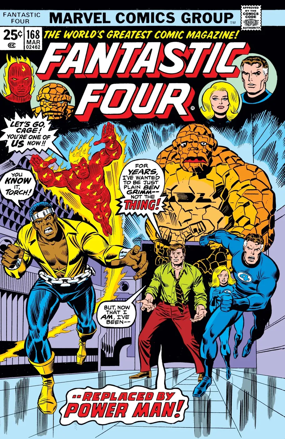 Cover of Fantastic Four #168
