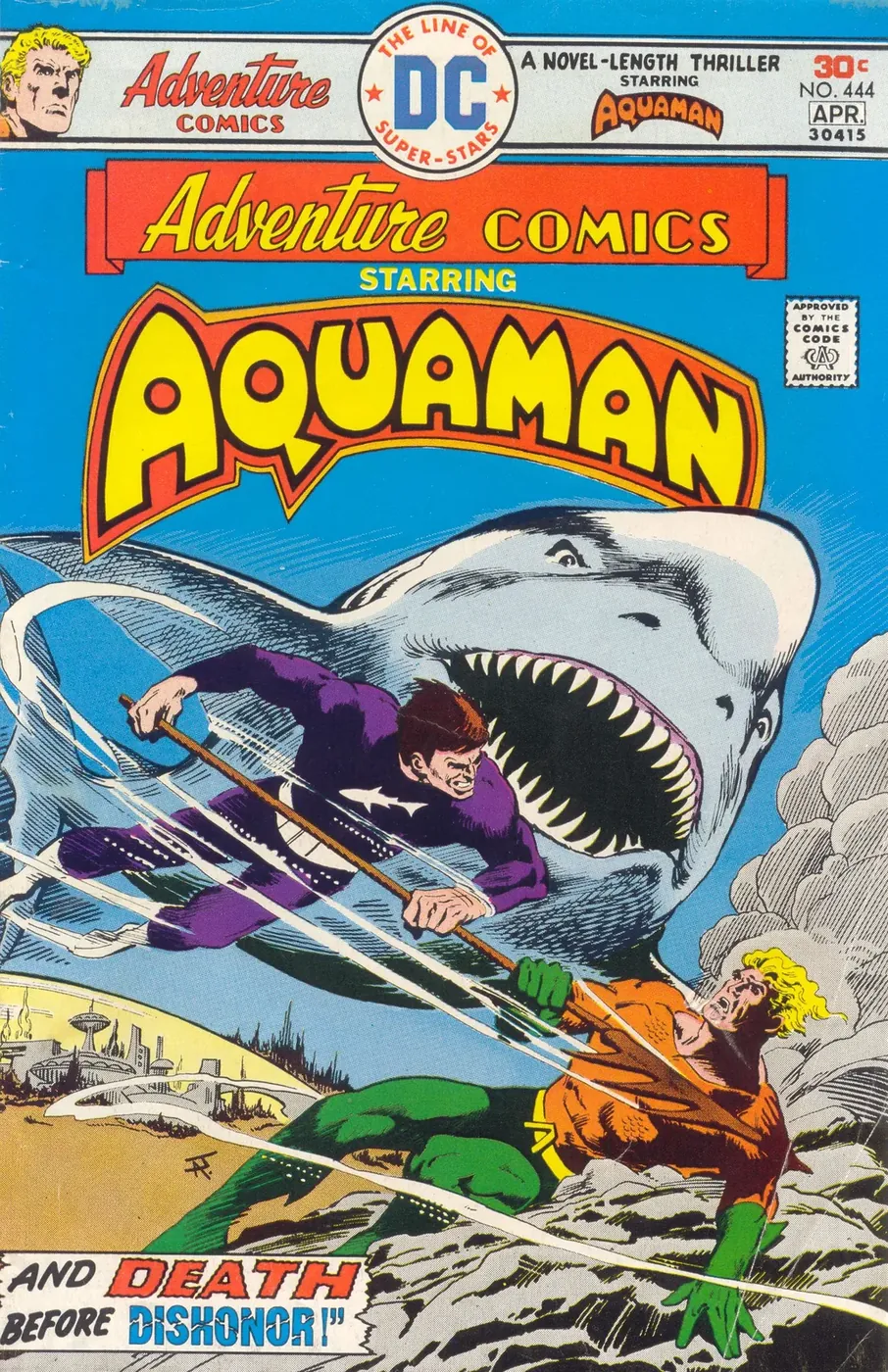Cover of Adventure Comics #444