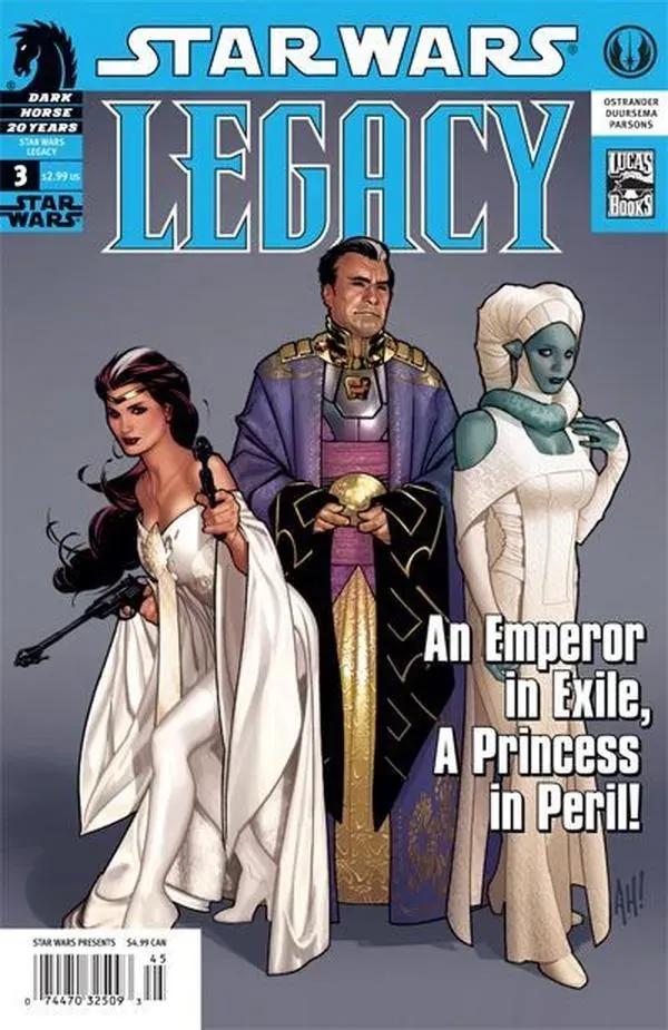 Cover of Star Wars: Legacy #3