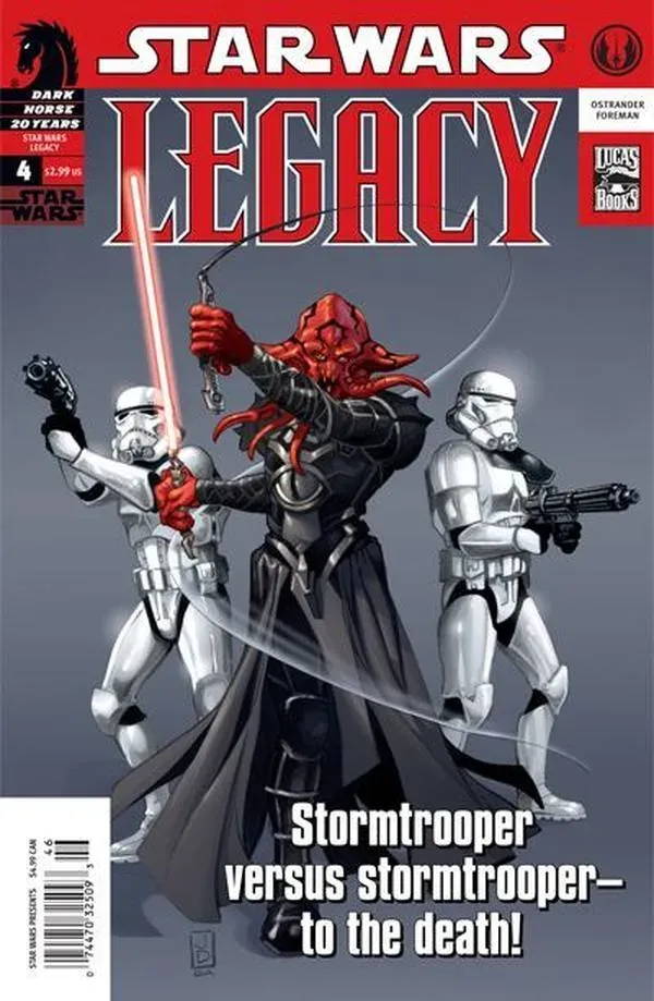 Cover of Star Wars: Legacy #4