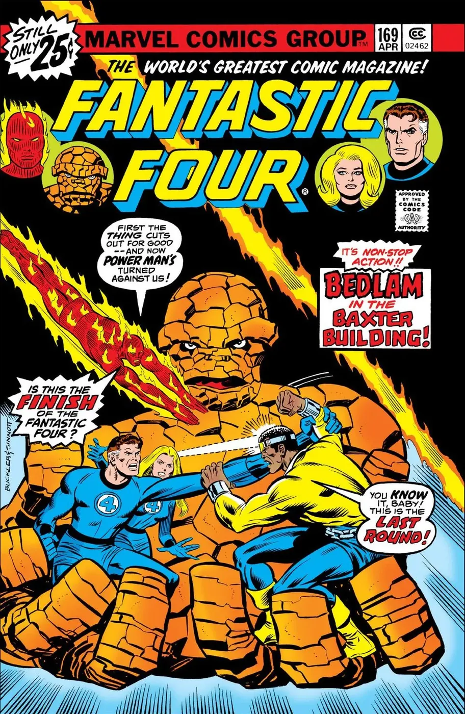 Cover of Fantastic Four #169