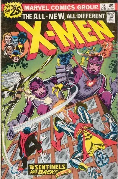 Cover of The X-Men #98