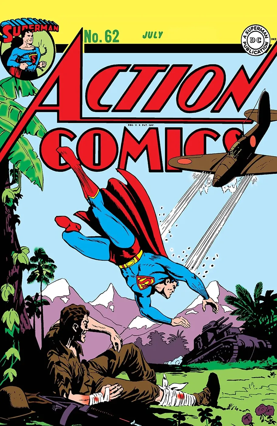 Cover of Action Comics #62