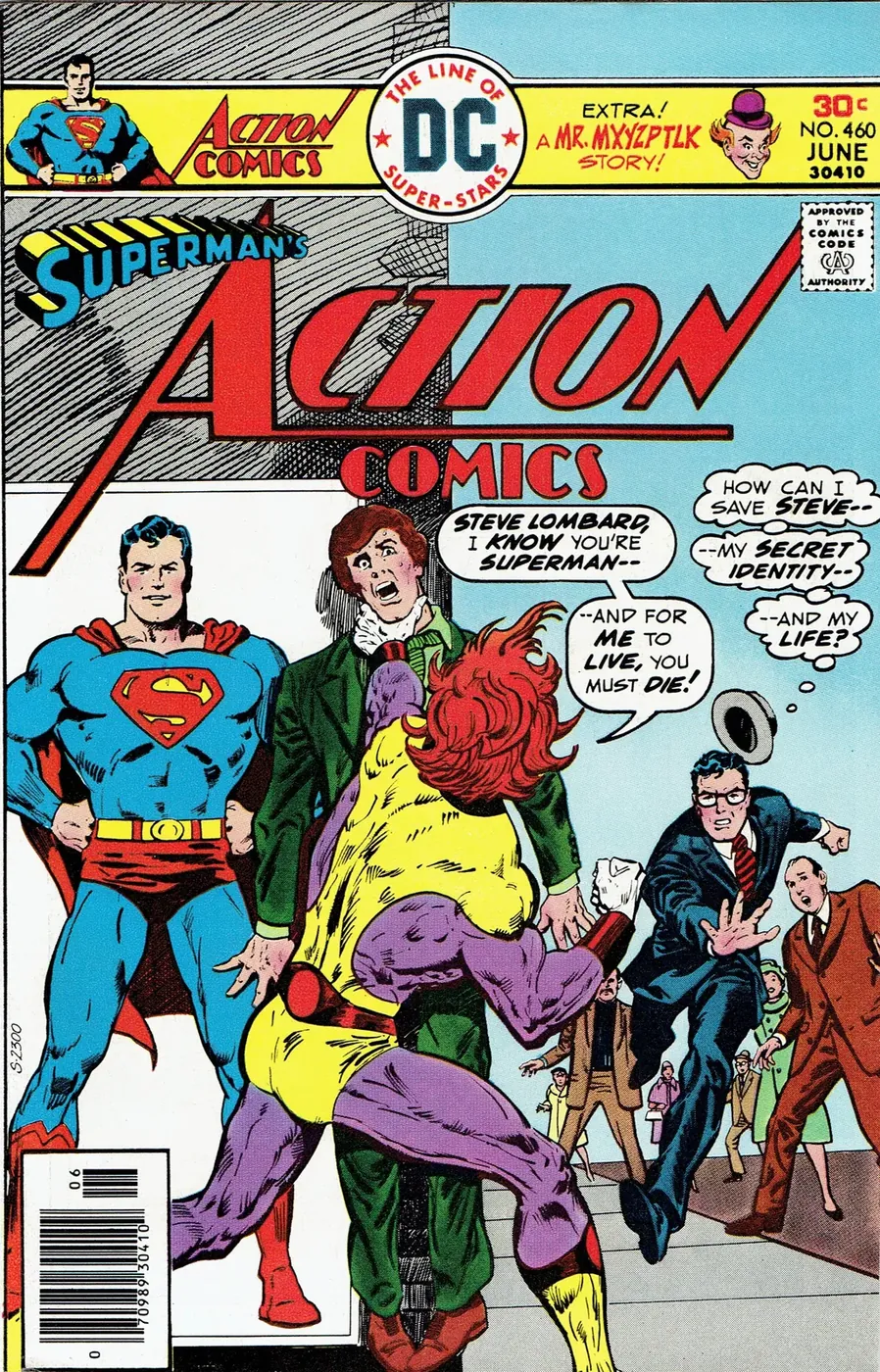 Cover of Action Comics #460