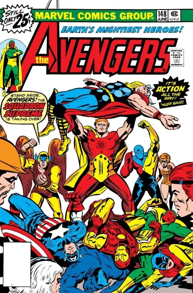 Cover of The Avengers #148