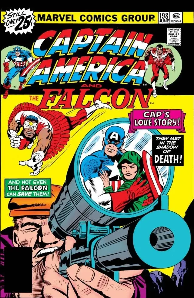 Cover of Captain America #198