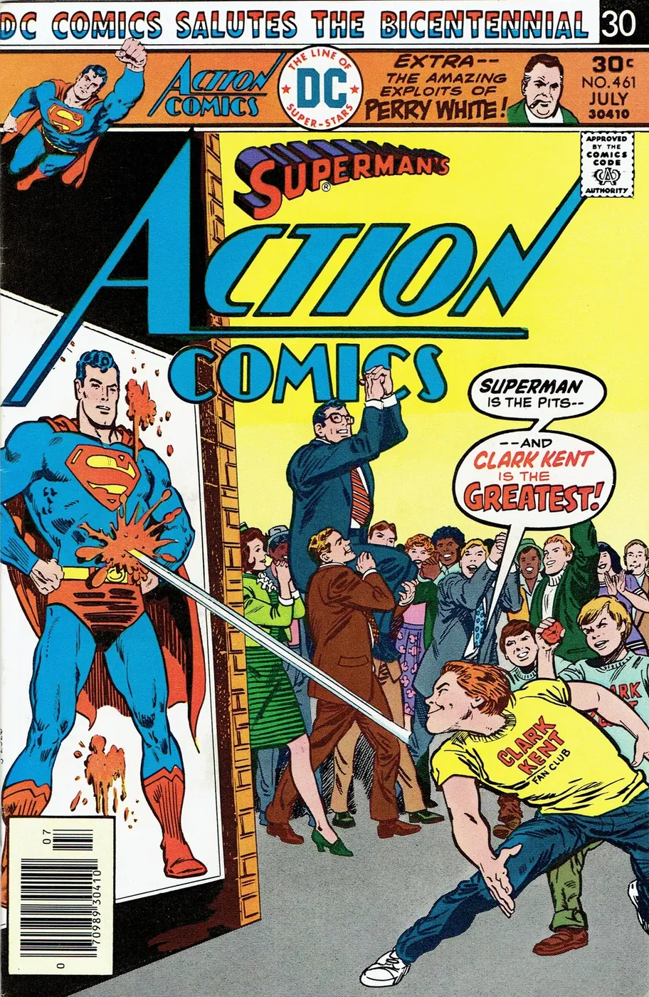Cover of Action Comics #461
