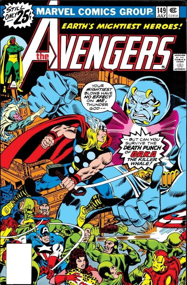 Cover of The Avengers #149