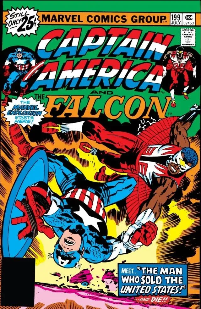 Cover of Captain America #199