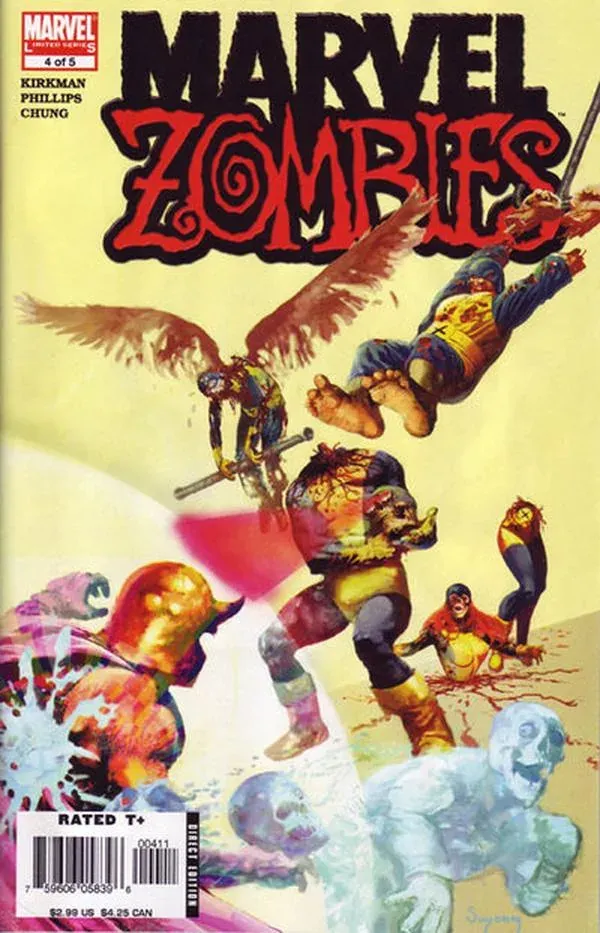 Cover of Marvel Zombies #4