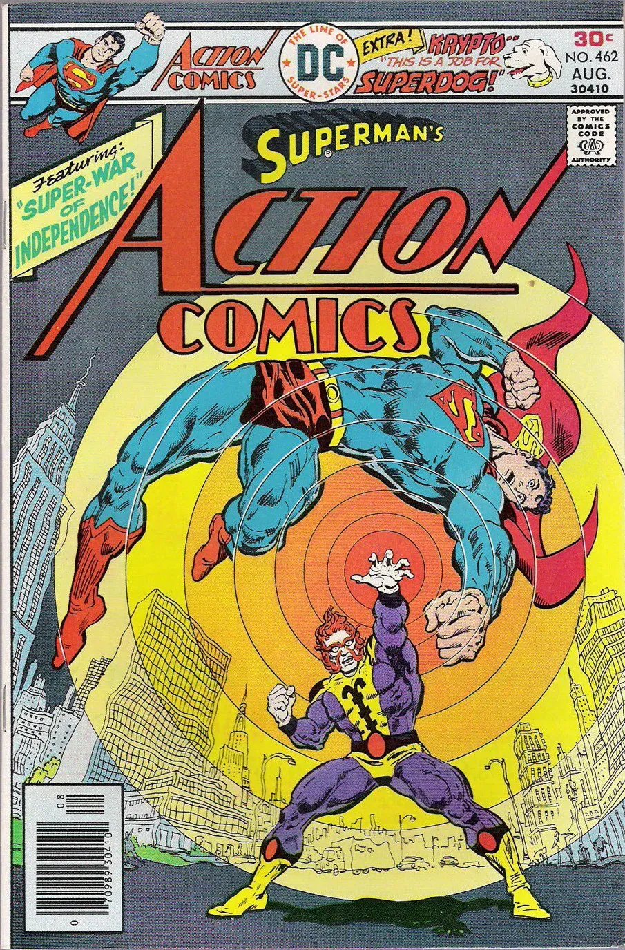 Cover of Action Comics #462