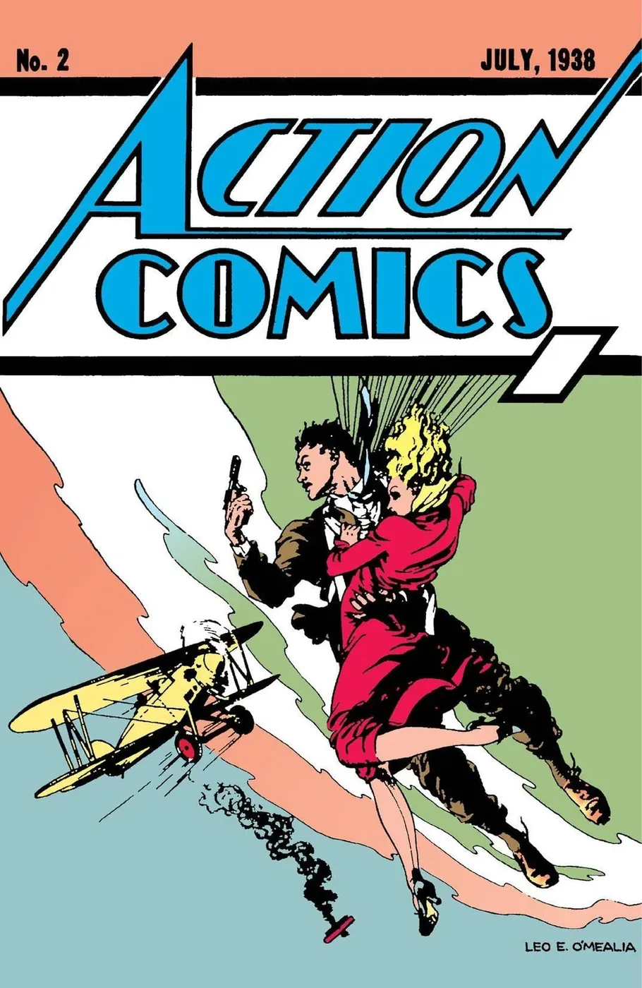 Cover of Action Comics #2