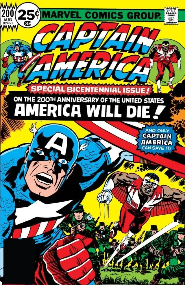 Cover of Captain America #200