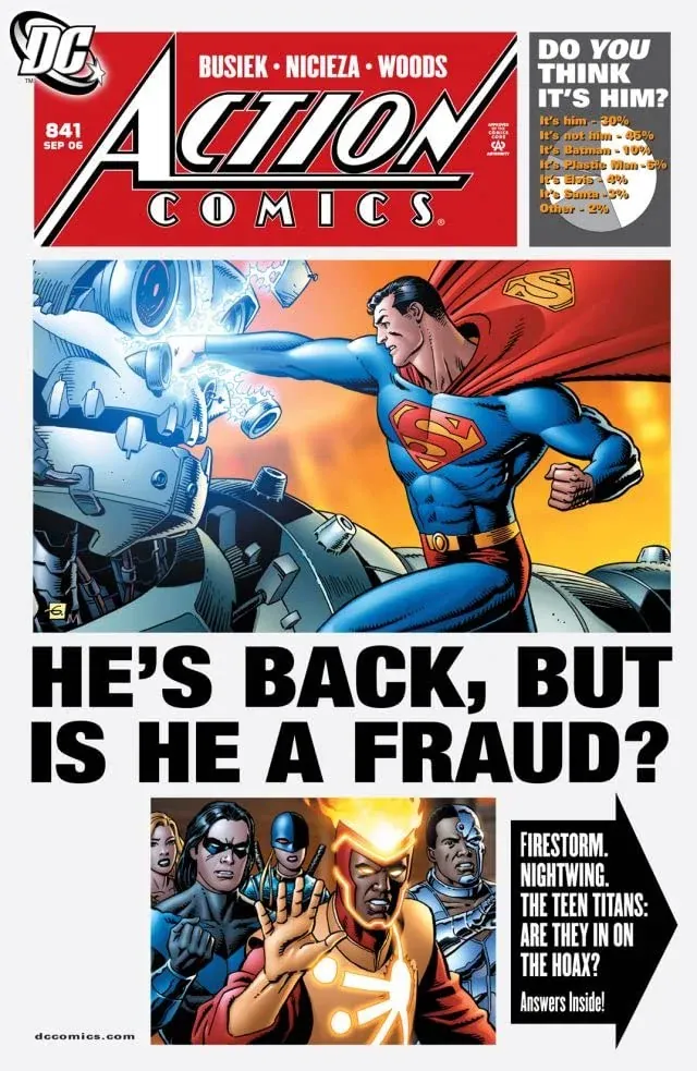 Cover of Action Comics #841