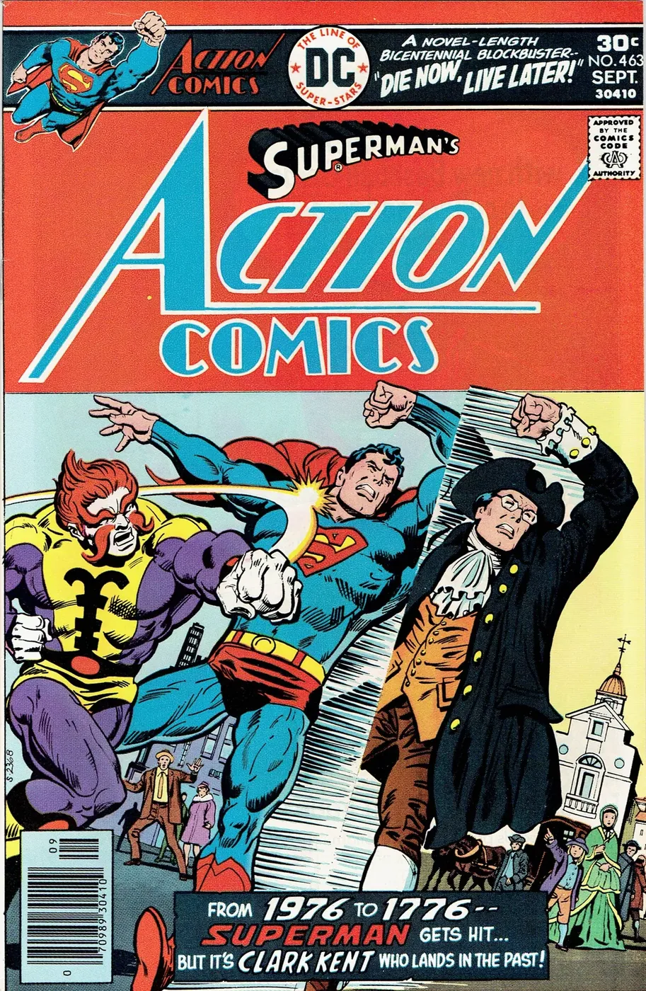 Cover of Action Comics #463
