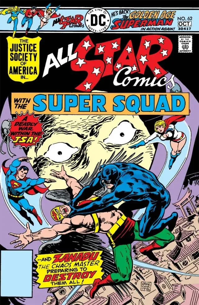 Cover of All-Star Comics #62