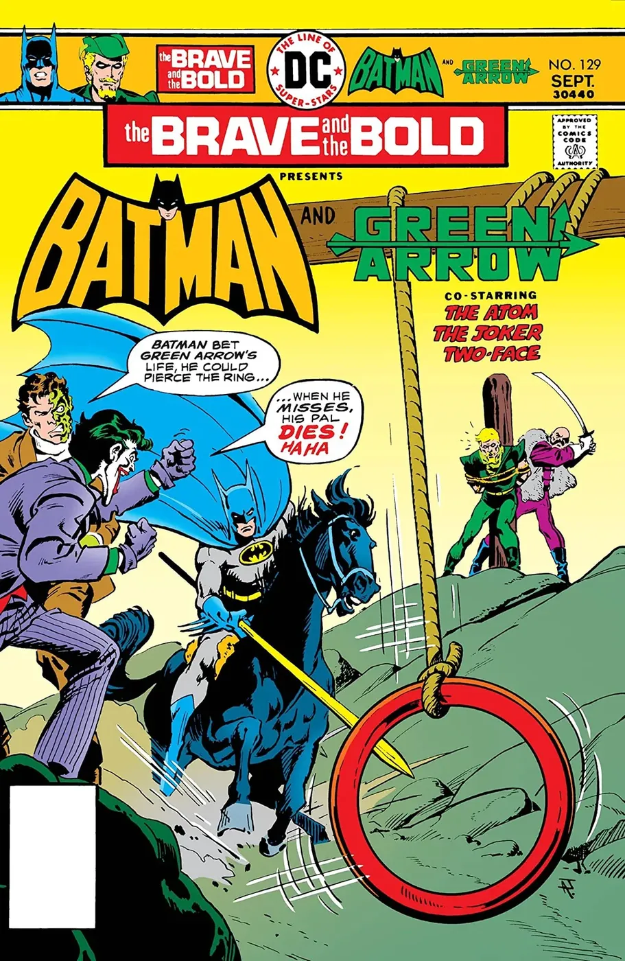 Cover of The Brave and the Bold #129