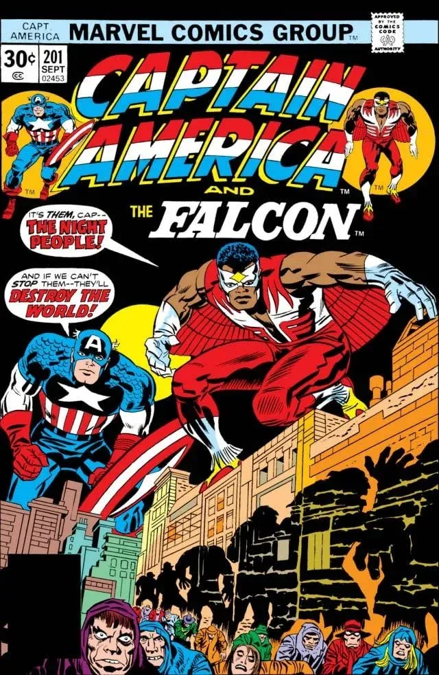 Cover of Captain America #201