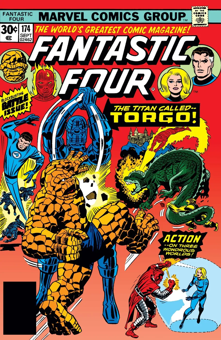 Cover of Fantastic Four #174