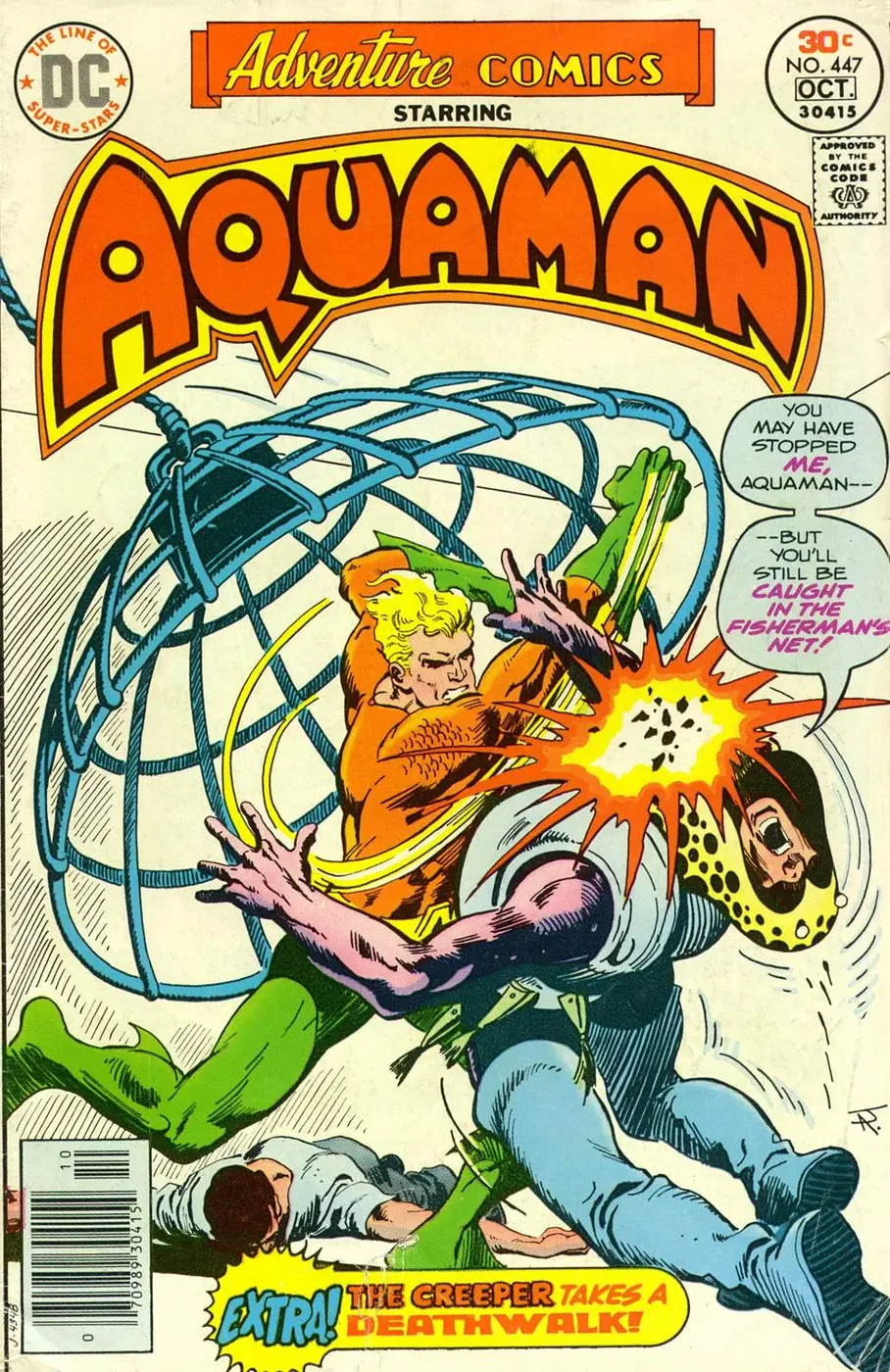 Cover of Adventure Comics #447