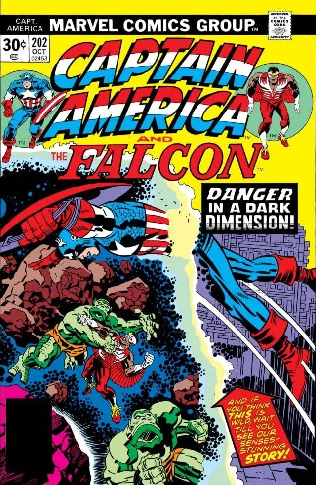 Cover of Captain America #202