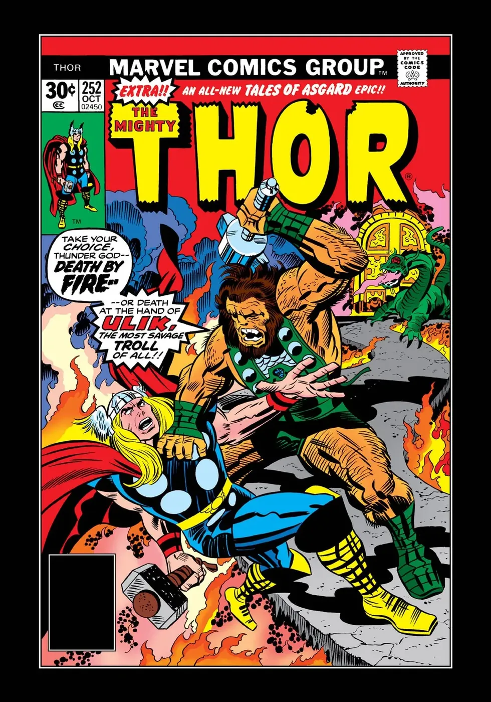 Cover of Thor #252