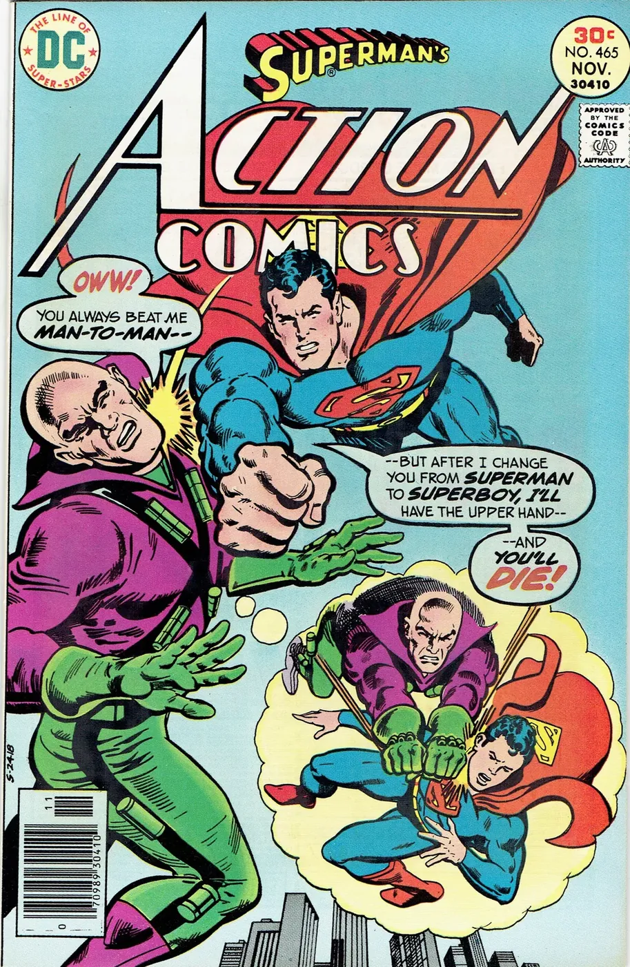 Cover of Action Comics #465