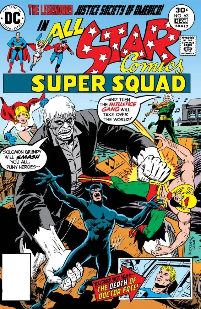 Cover of All-Star Comics #63