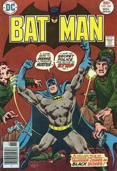 Cover of Batman #281